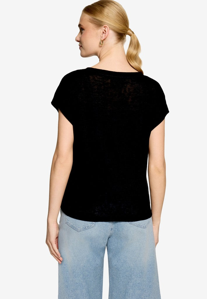 Shirt Kurz ohne Arm | color: Schwarz