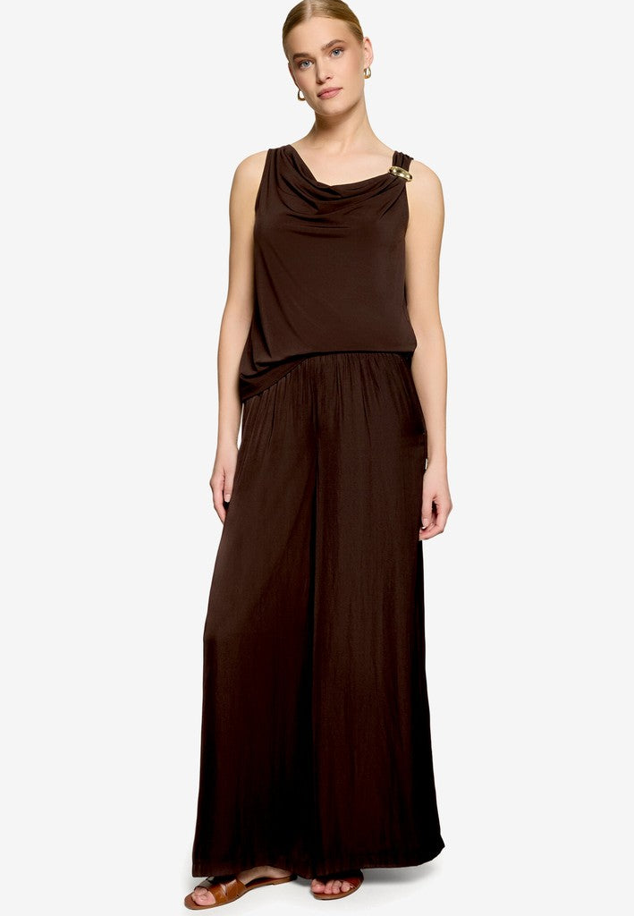 Shirt Kurz ohne Arm | color: Braun