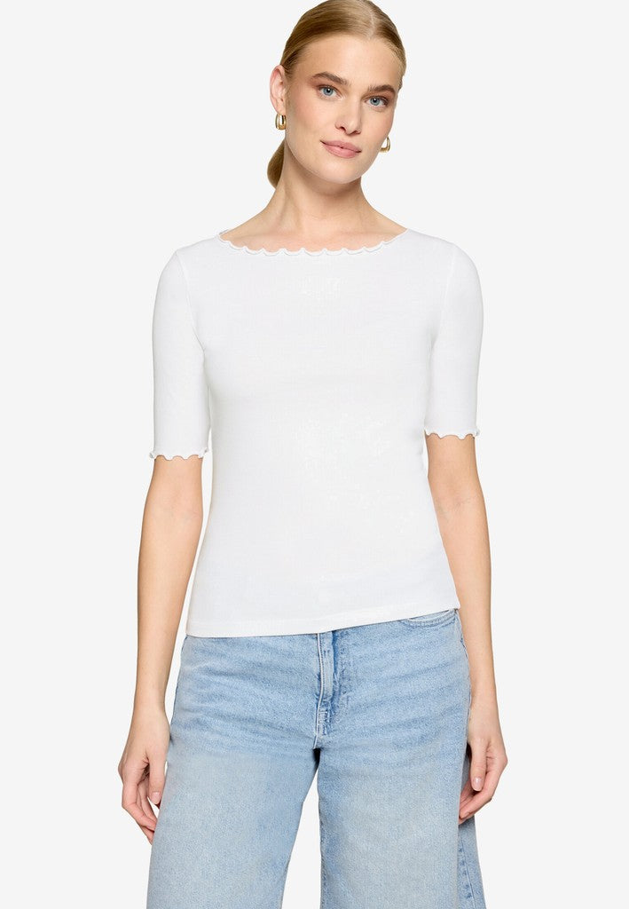 Shirt Kurz 1/2 Arm | color: Weiß