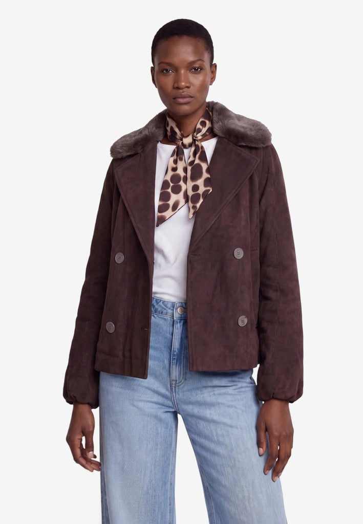 Jacke Casual | color: Braun