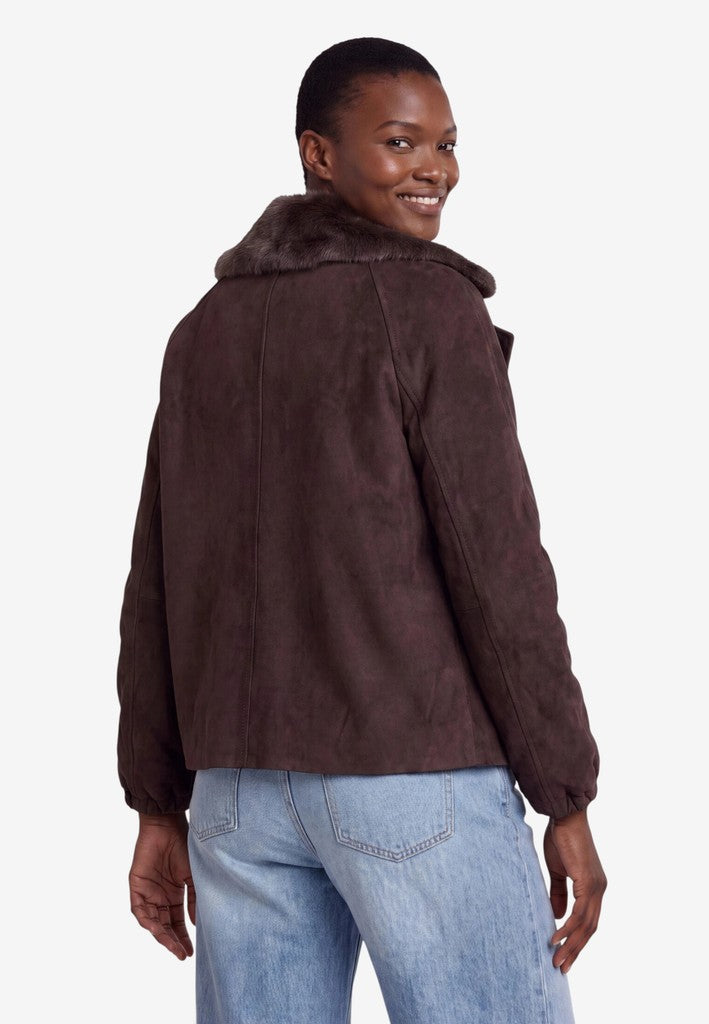 Jacke Casual | color: Braun