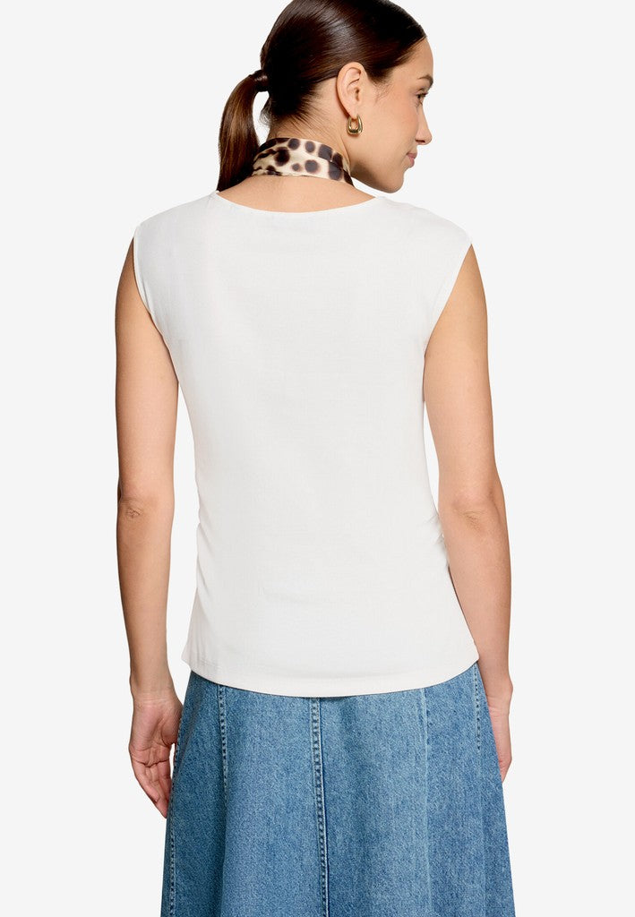 Shirt Kurz ohne Arm | color: Weiß
