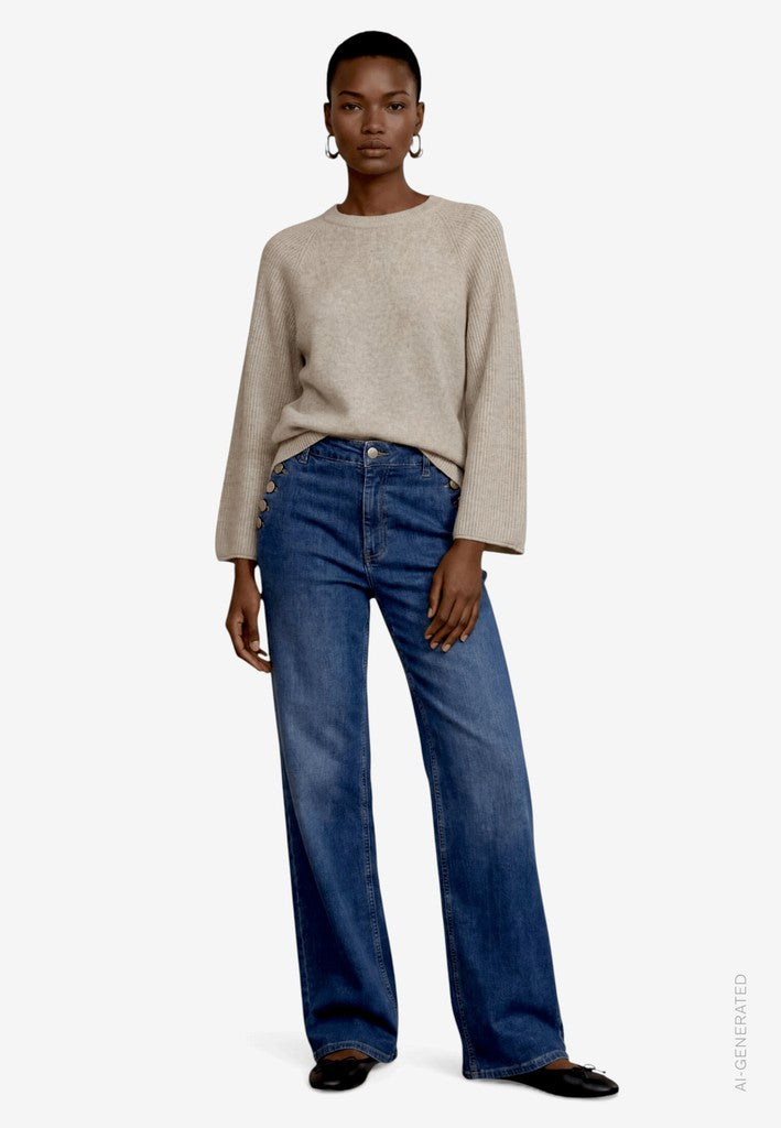 Hose Jeans 1/1 Länge