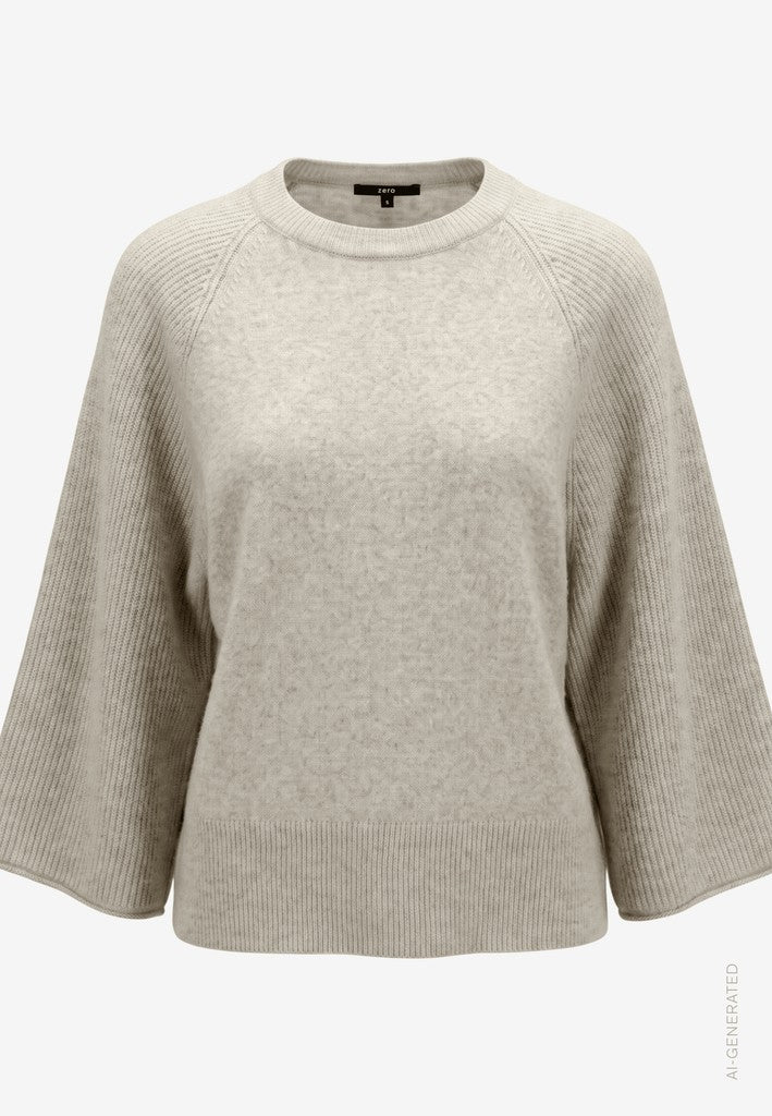 Strickpullover Kurz 3/4 Arm
