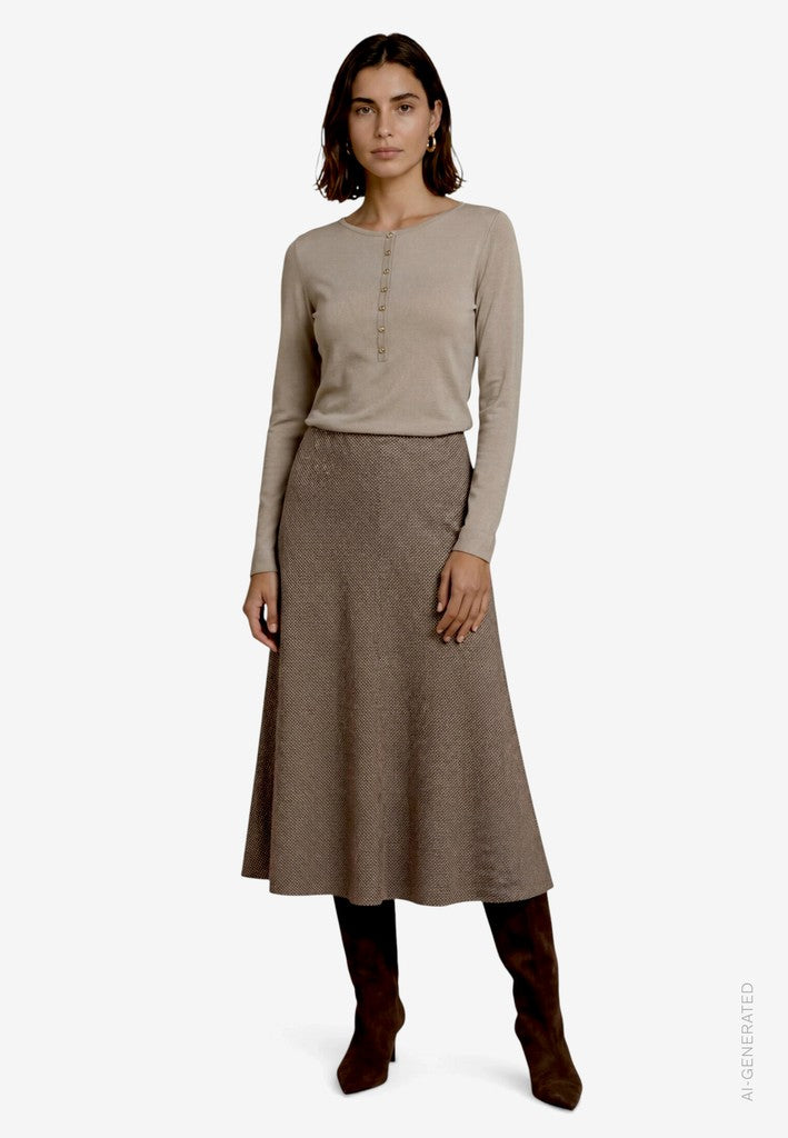 Shirt Kurz 1/1 Arm | color: Beige