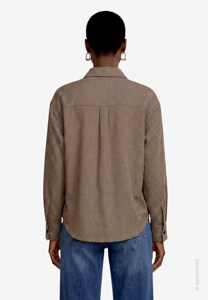 Bluse Lang 1/1 Arm | color: Braun