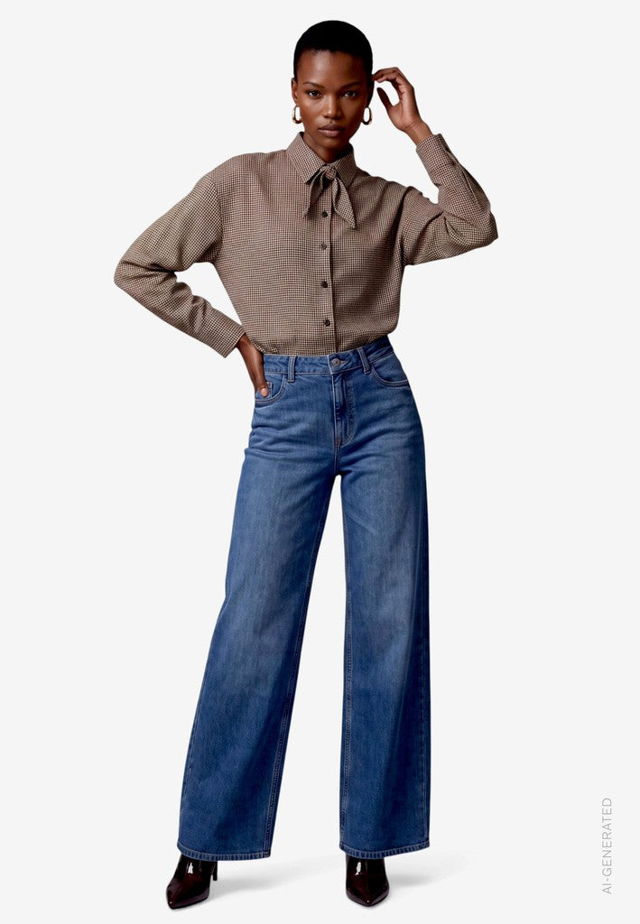 Bluse Lang 1/1 Arm | color: Braun