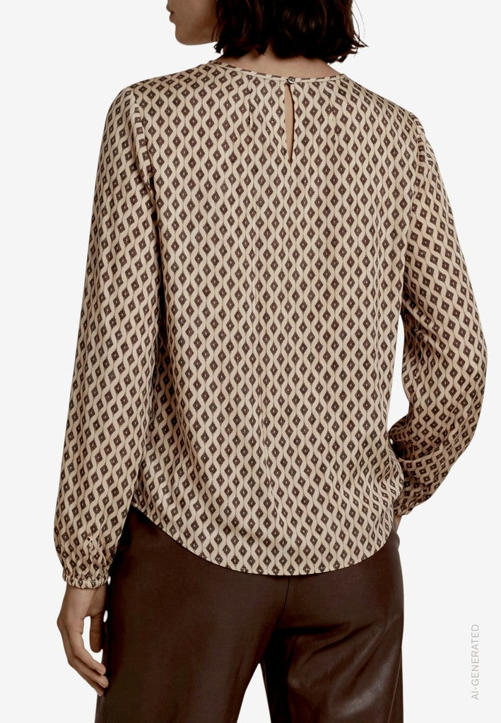 Round Neck Easy Coat