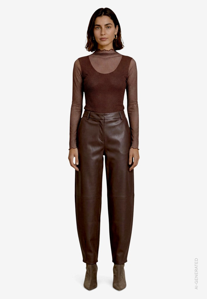 Shirt Kurz 1/1 Arm | color: Braun