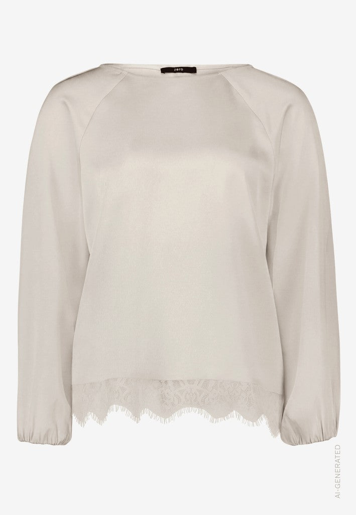Bluse Kurz 1/1 Arm | color: Beige