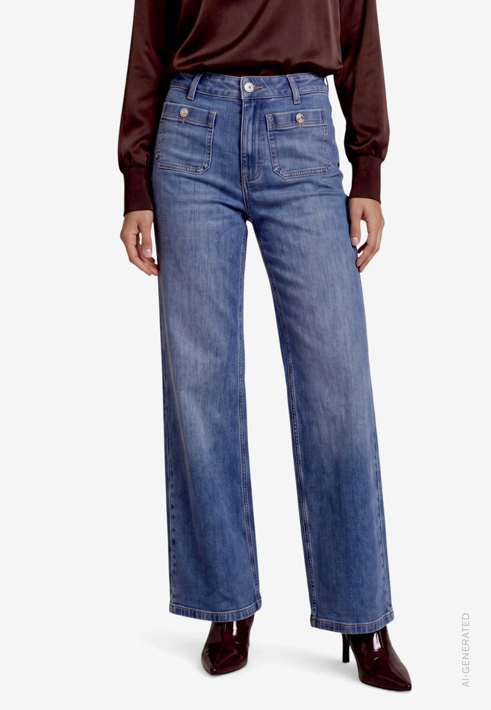 Hose Jeans 1/1 LängeHose Jeans 1/1 Länge | color: Blau