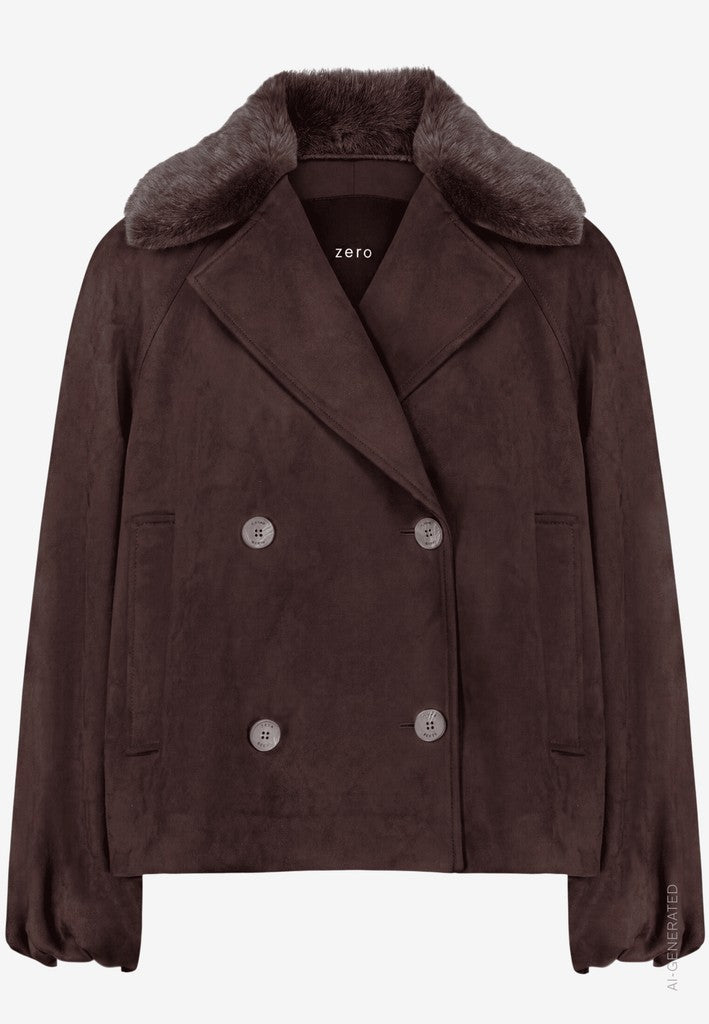 Jacke Casual | color: Braun