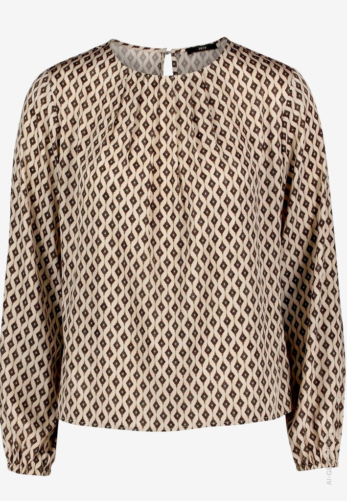 Round Neck Easy Coat