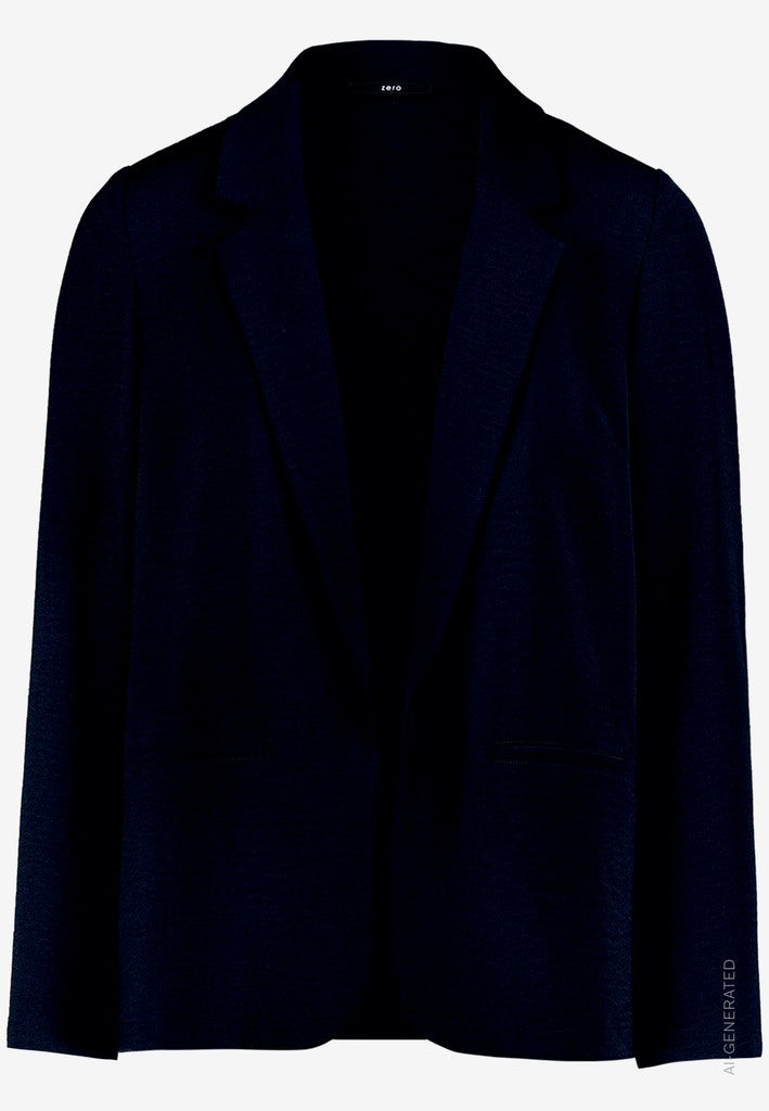 Blazerjacke Lang 3/4 Arm | color: Blau