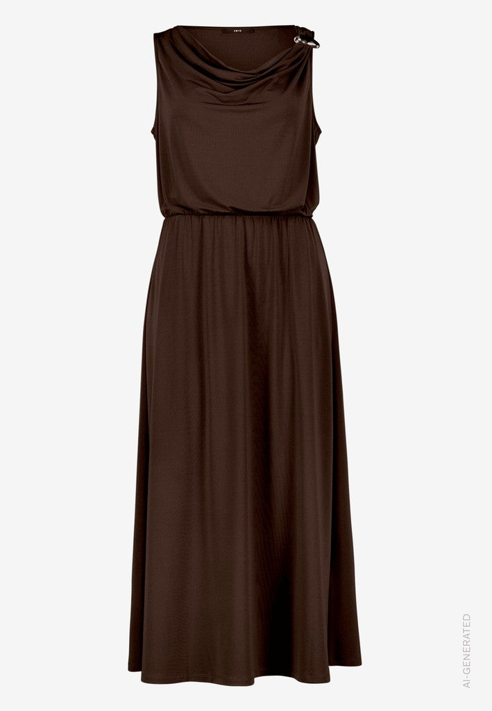 Kleid Lang ohne Arm