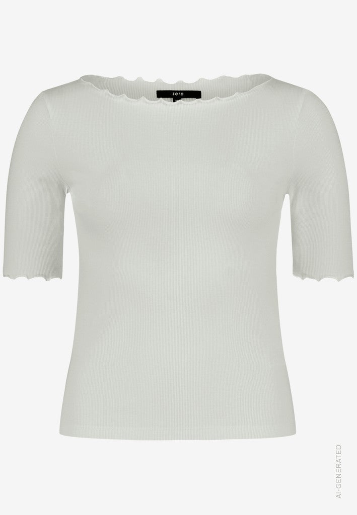 Shirt Kurz 1/2 Arm | color: Weiß