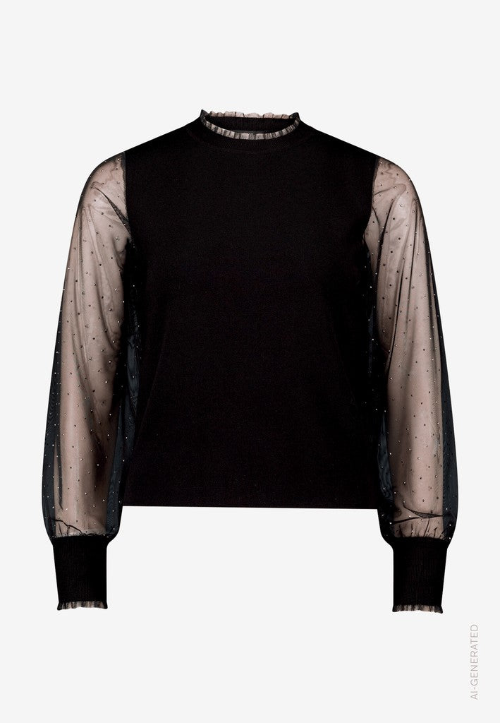 Strickpullover Kurz 1/1 Arm