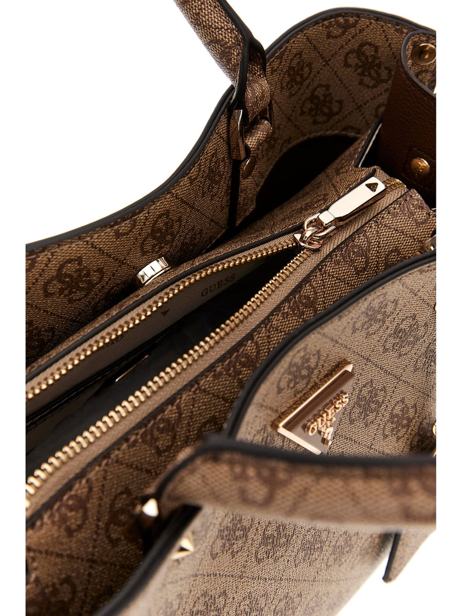 Handtasche in Schwarz oder Braun | MERIDIAN GIRLFRIEND SATCHEL
