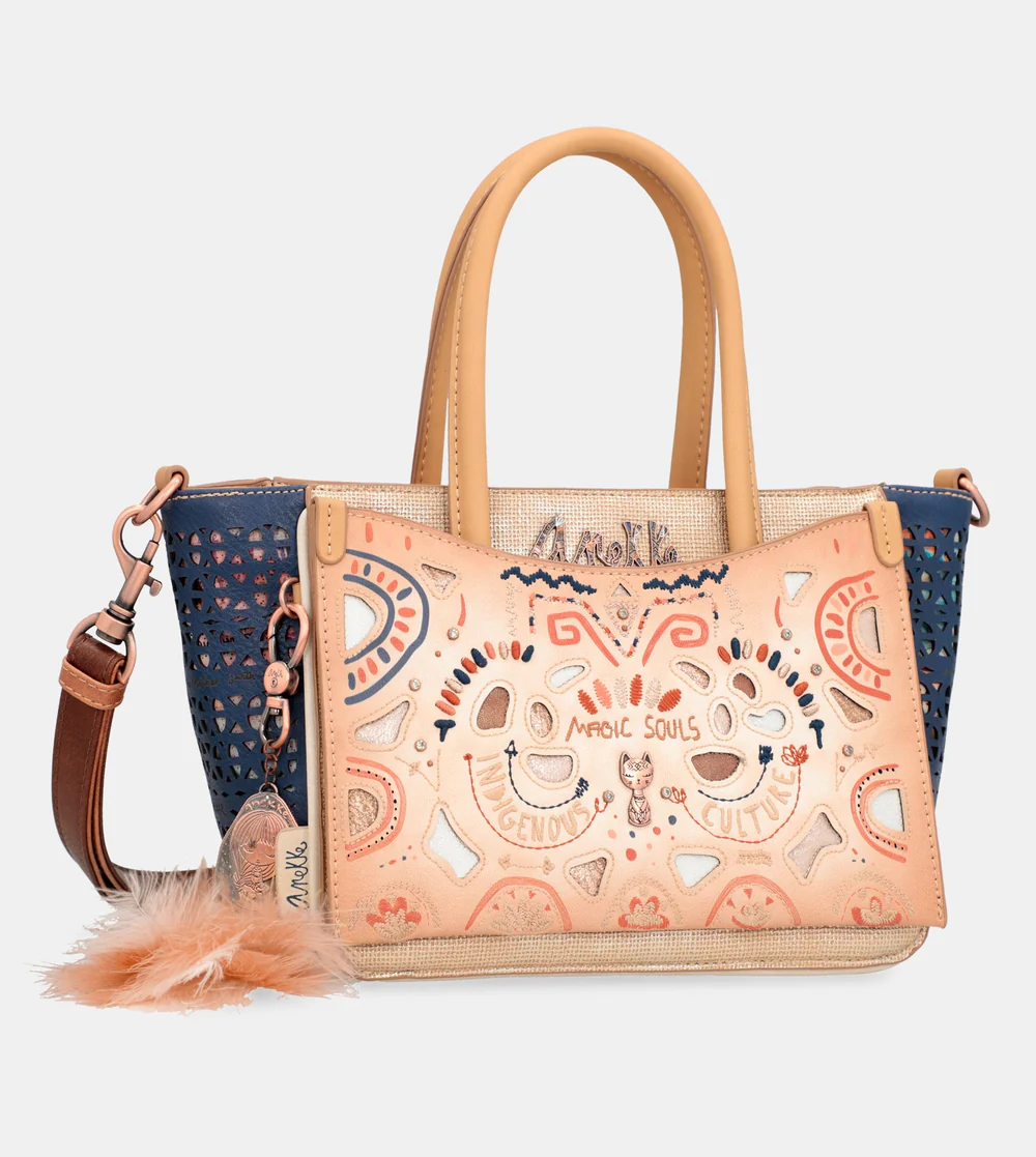 Schultertasche mit zwei Griffen | Tribe