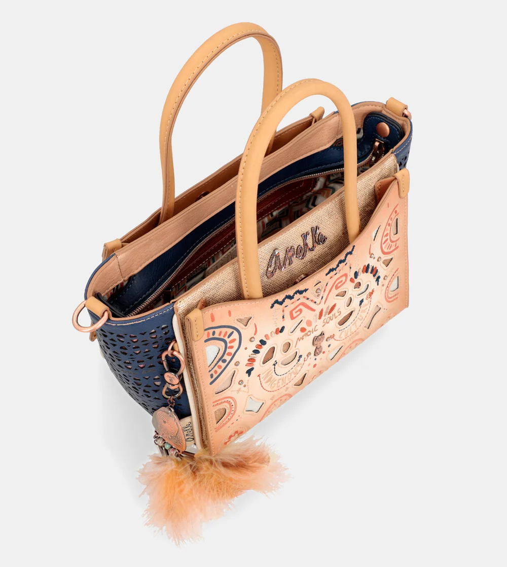 Schultertasche mit zwei Griffen | Tribe