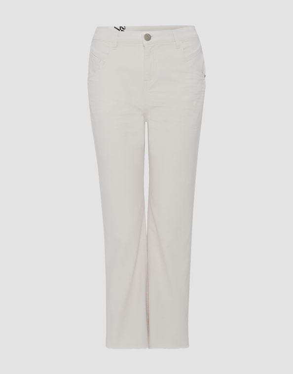 Boyfriend Jeans  in naturweiß "Lani twist" | 
                Opus