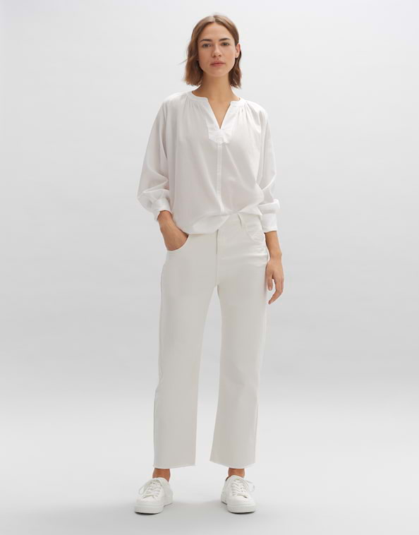 Boyfriend Jeans  in naturweiß "Lani twist" | 
                Opus
