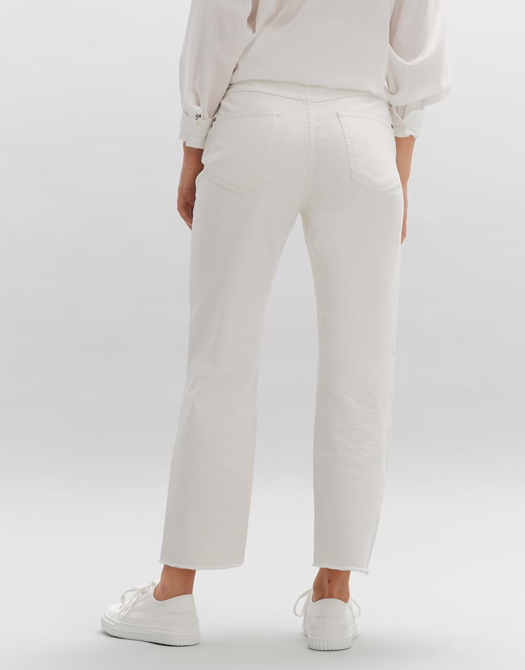 Boyfriend Jeans  in naturweiß "Lani twist" | 
                Opus