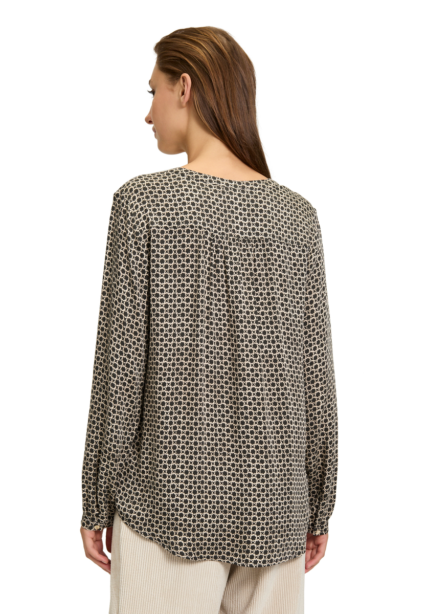 Casual-Bluse mit Minimal-Muster | Cartoon