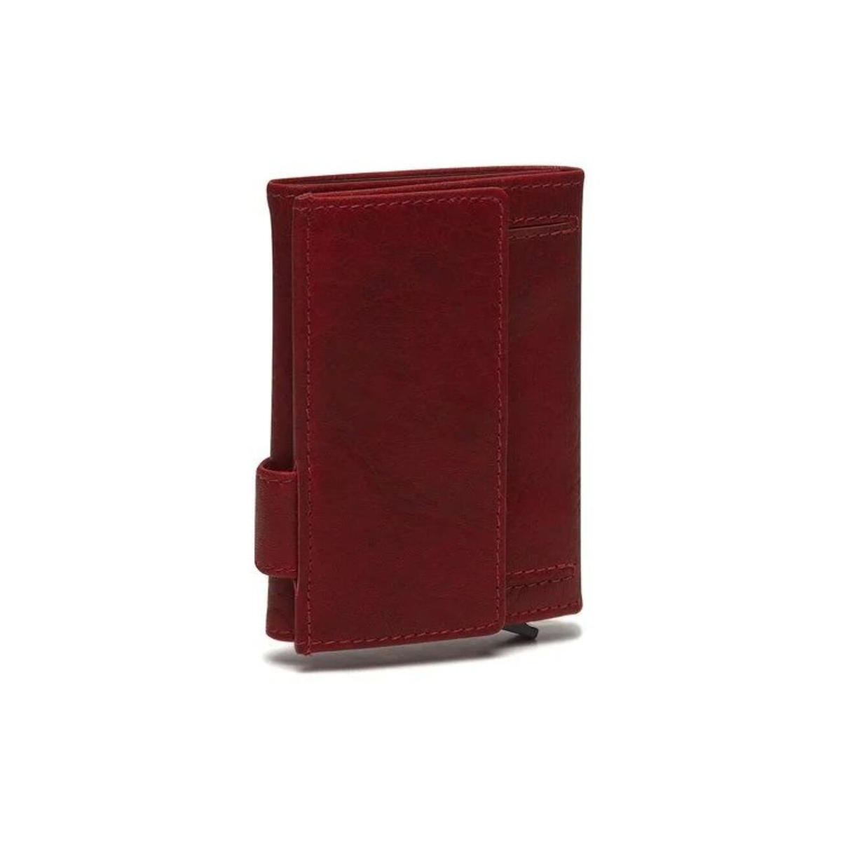 Leder Kartenetui Rot 