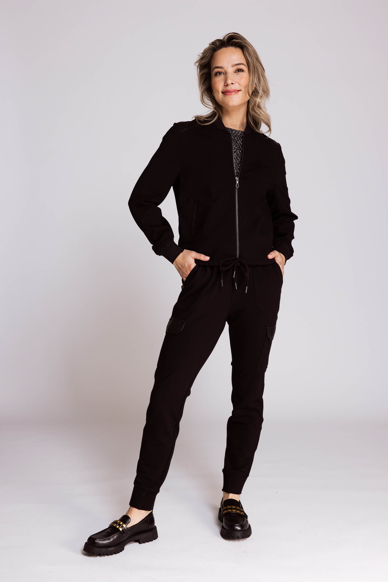 Schwarze Jacke "ZHDALS V " | 
                Zhrill