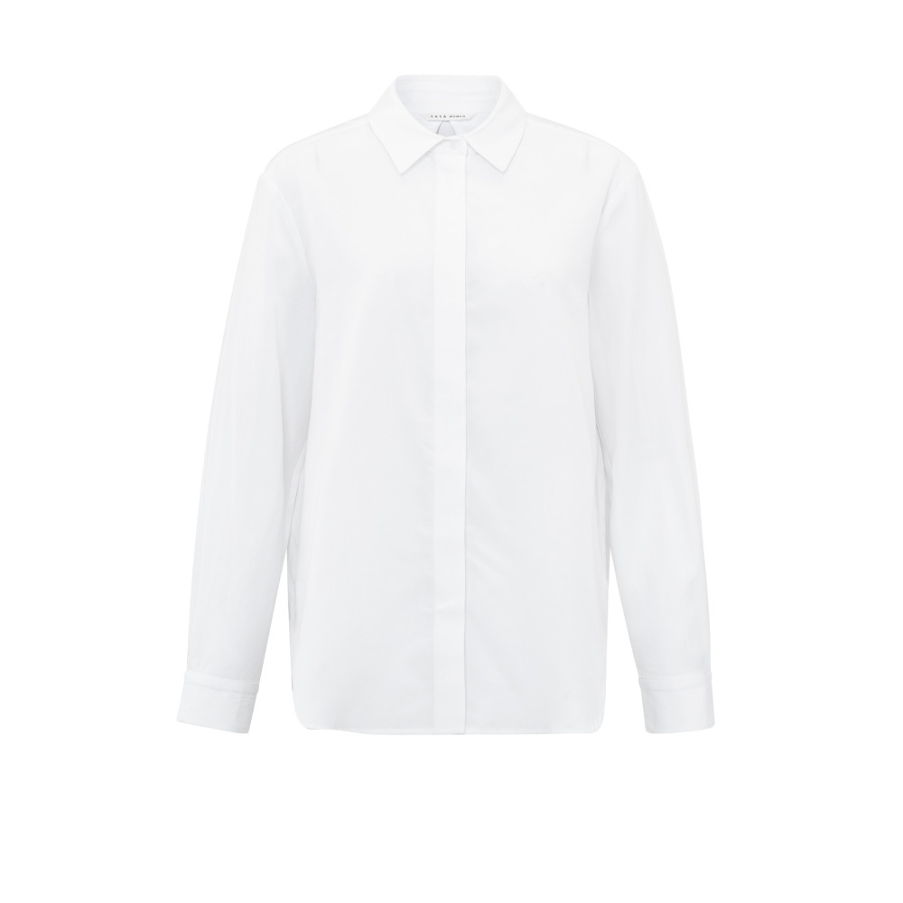 Weiße Bluse 