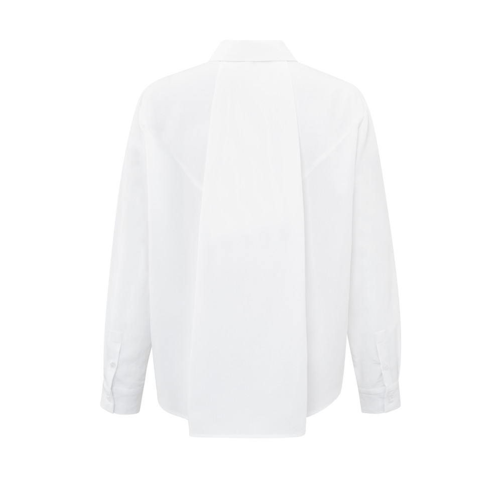 Weiße Bluse 
