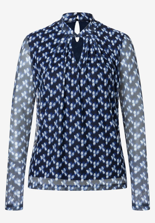 Meshshirt  Dot Print  Frühjahrs-Kollektion