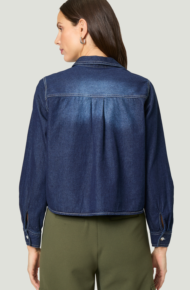 Jeansbluse
