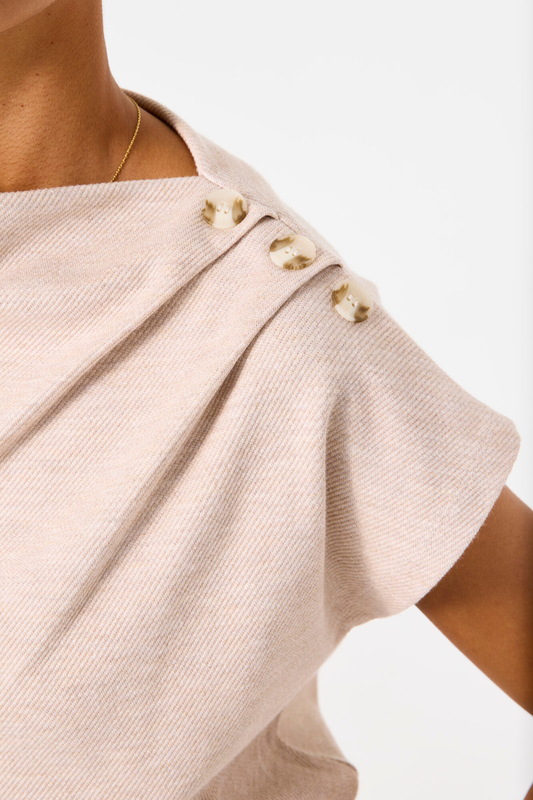 Pullover mit Knopfleiste