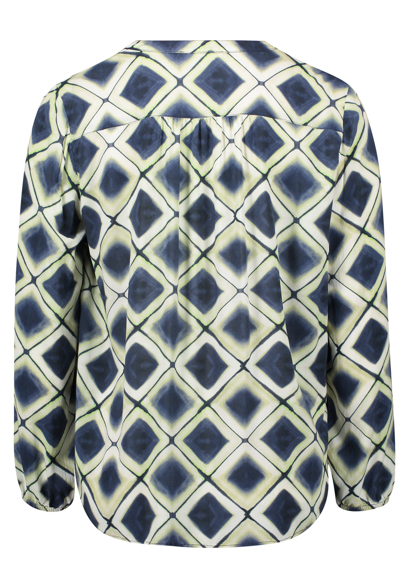 Gemustertes Blusenshirt | Cartoon
