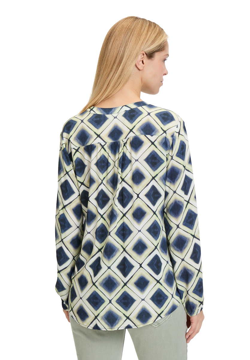 Gemustertes Blusenshirt | Cartoon