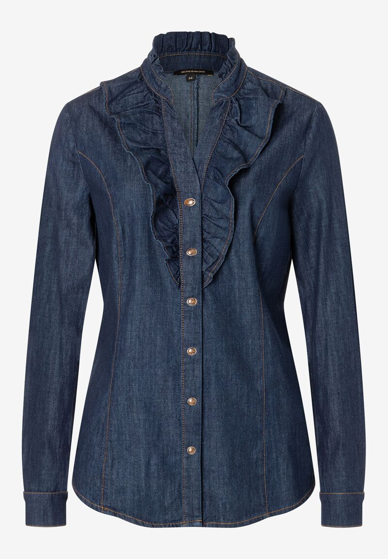 Jeansbluse