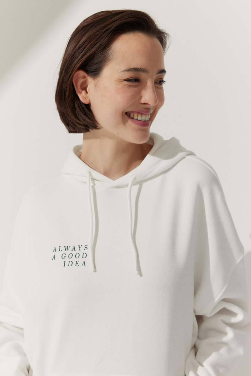 Oversized 'Coffee Hoody