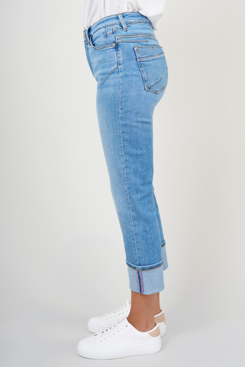Jeans "Lea straight"                | Blue Fire
