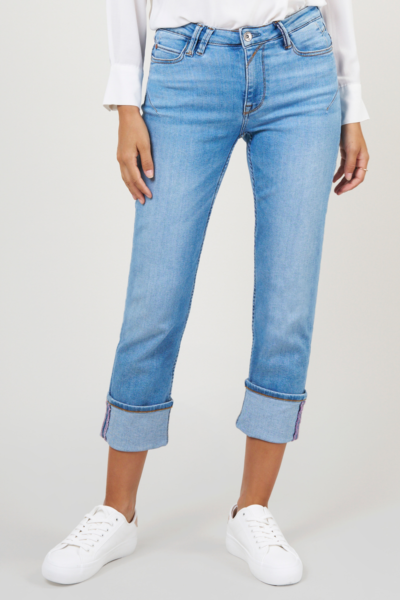 Jeans "Lea straight"                | Blue Fire