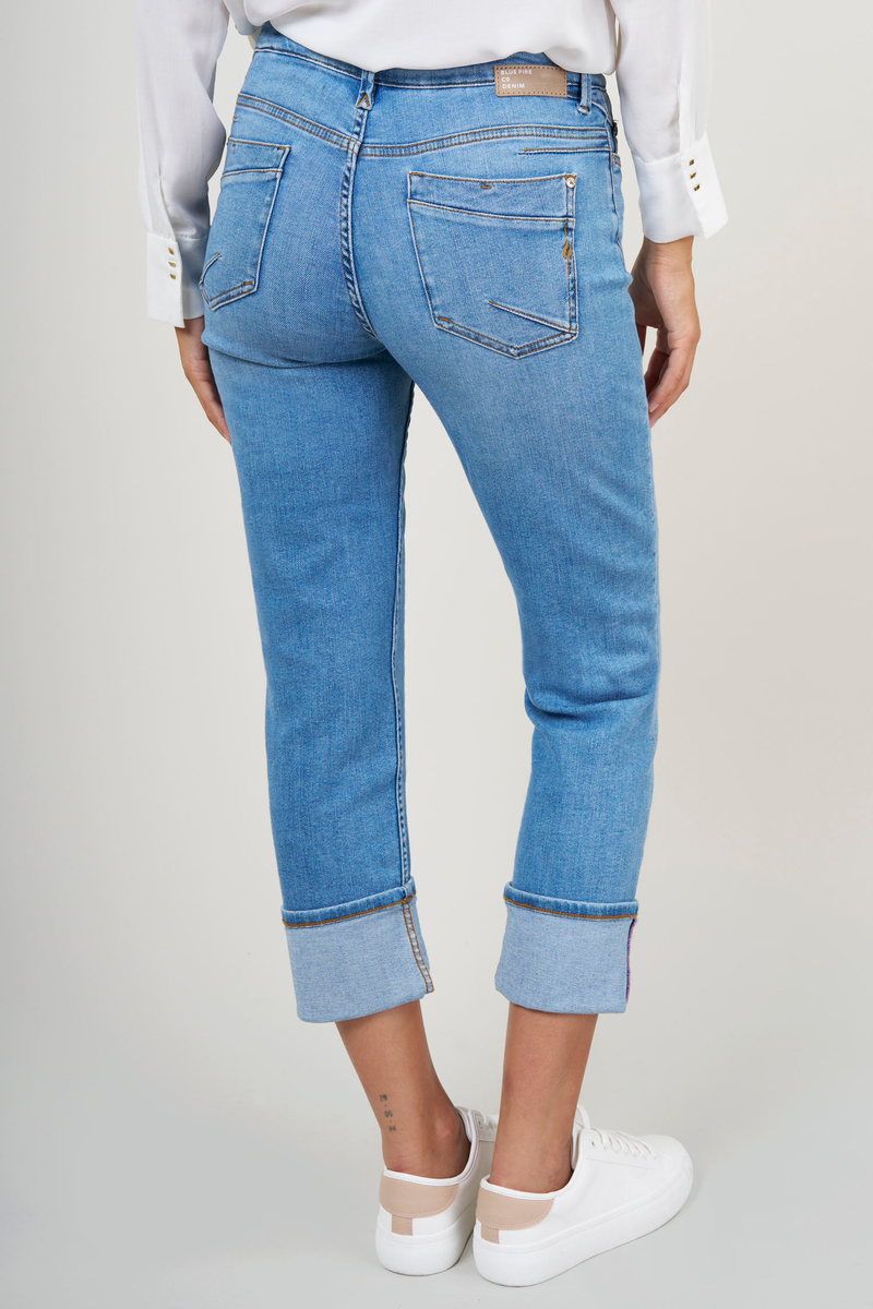 Jeans "Lea straight"                | Blue Fire
