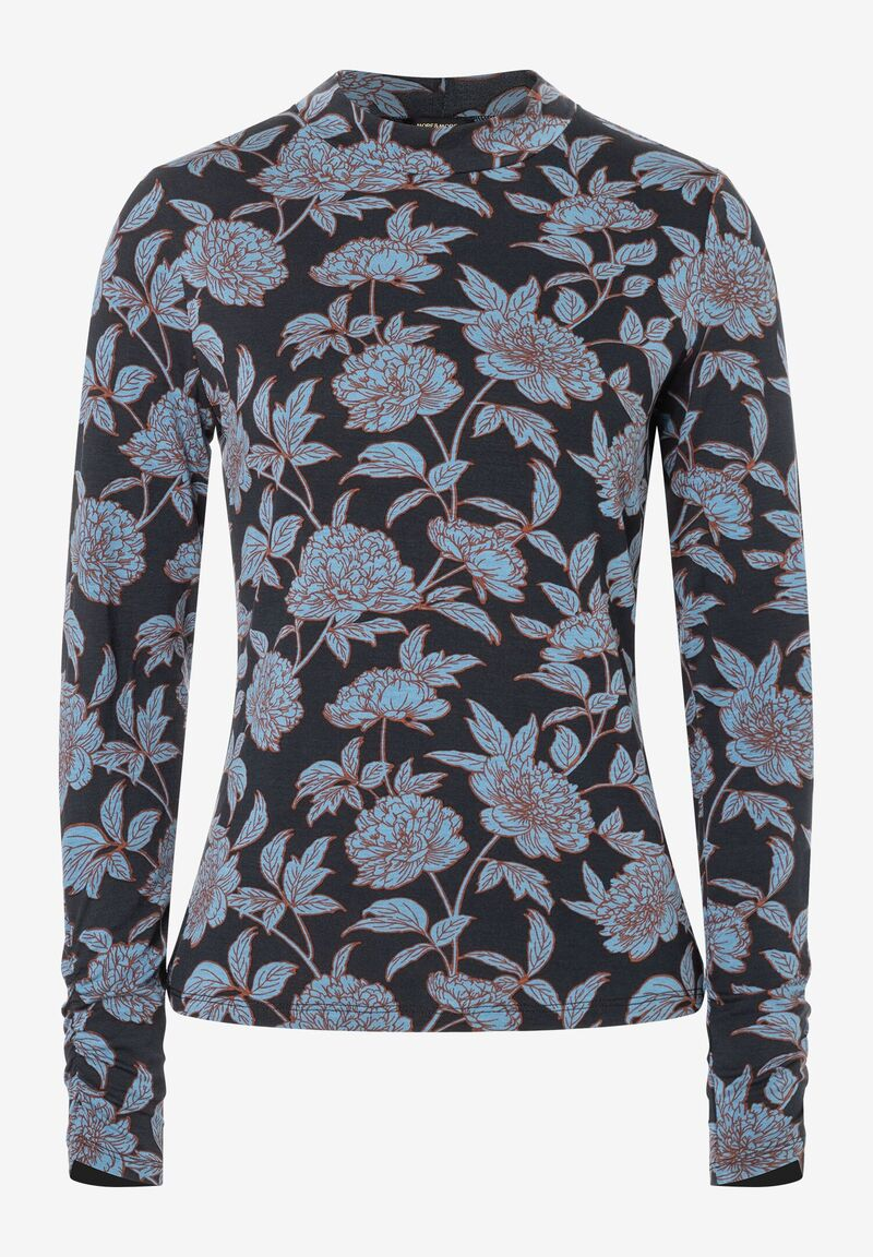 Langarmshirt mit Flowerprint