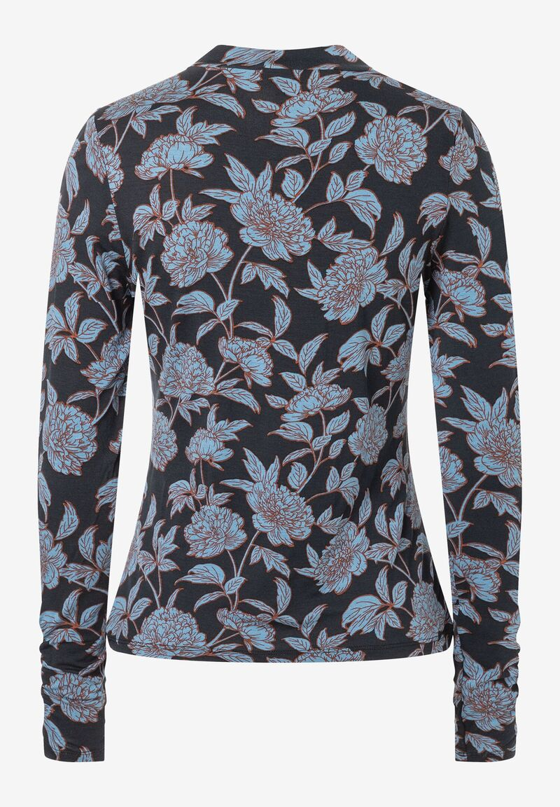 Langarmshirt mit Flowerprint