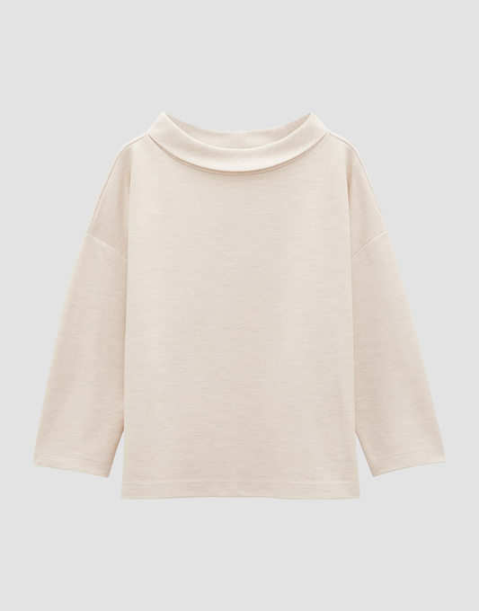 Sweater ULUNA Loose aus Viskose Twill