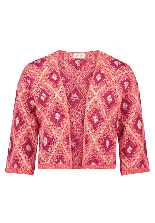 Casual-Strickjacke