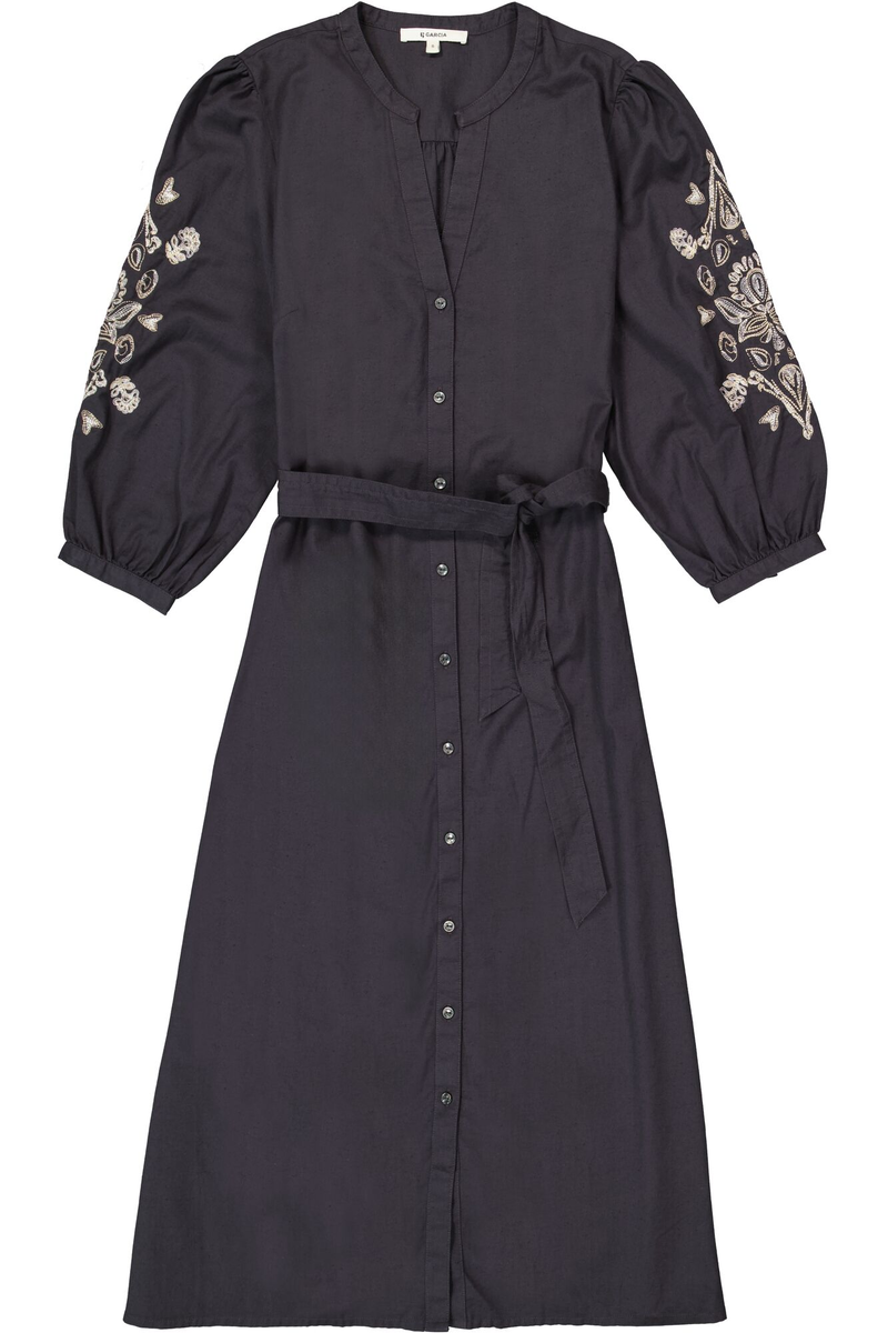 Dunkelgraues Kleid