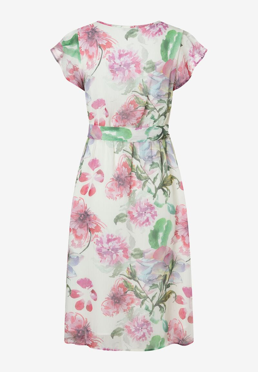 Chiffonkleid  Flowerprint