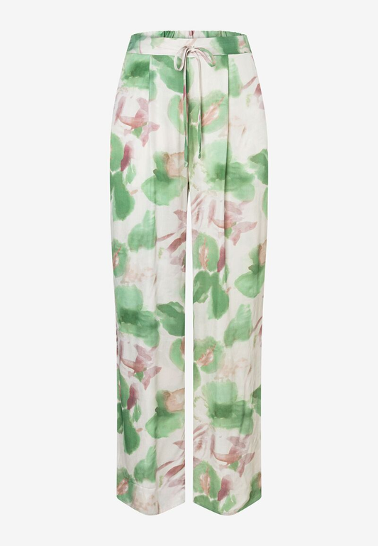 Weite Hose  Flowerprint