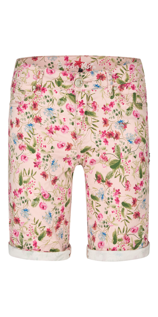 Fröhlich florale Short | Italy stretch twill
